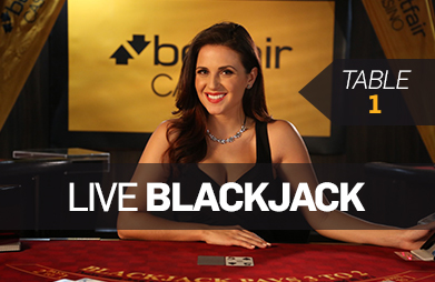 American Blackjack Table 1